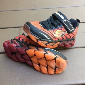 Sketchers air cooled sneakers.